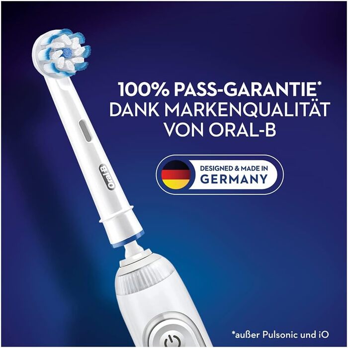 Щітки Oral-B Sensitive Clean для електричної зубної щітки, 8 шт. , дбайливе чищення зубів, ультратонка щетина, насадка для зубних щіток Oral-B