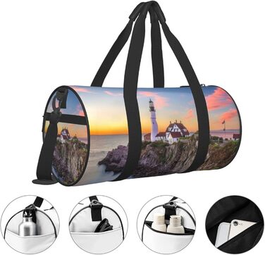 Дорожня сумка Маяк, колекція Прибережні парки, універсальна сумка-вікендер для чоловіків та жінок