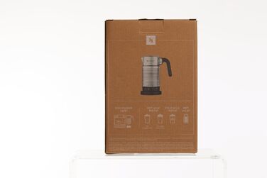 Для молока, електрична піноутворювач для 120 мл вершкового молока і 240 мл гарячого молока, можна мити в посудомийній машині, сріб