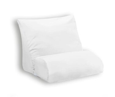 Подушка Dreamolino Flip, біла - для сну на животі та на боці - підтримка спини, подушка для ніг та підтримка для читання