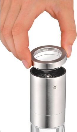 См, Різак для перцю чилі з ріжучим блоком, подрібнювач чилі, нержавіюча сталь Cromargan, різак для сушених трав, спецій, 10,5