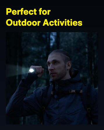 Тактичний акумуляторний світлодіодний ліхтарик HOTO з режимом стробоскопа, надзвичайно яскравий світлодіодний ліхтарик, працює від батареї, USB-C, водонепроникний IP68, потужний ліхтарик для кемпінгу, походів, полювання, активного відпочинку та надзвичайн