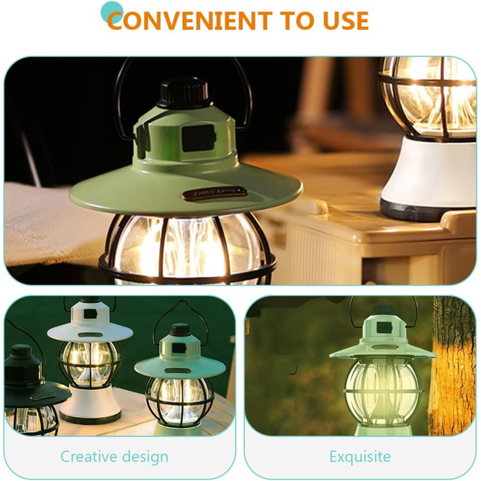 Портативний акумуляторний кемпінговий ліхтар PACKOVE з ручкою, багатофункціональний ліхтар для намету на відкритому повітрі, для піших прогулянок та походів, компактний та легкий