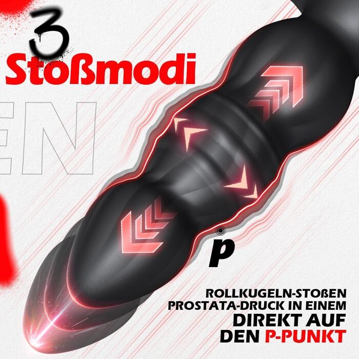 Анальний вібратор Bestvibe, з стимуляцією простати та ерекційним кільцем