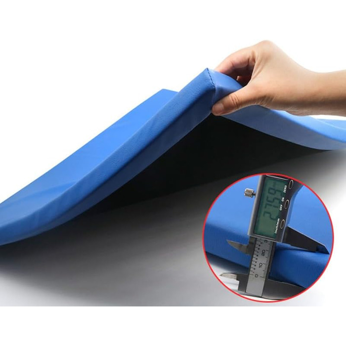 Килимок для дезінфекції взуття VOSAREA для ходьби, килимок для входу, килимки для дезінфекції взуття для підлоги лабораторій у приміщенні та на вулиці, 69 x 59 x 2,8 см