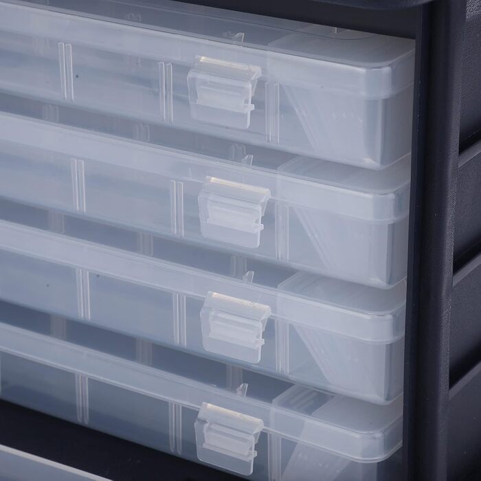 Шаровий контейнер для рибальських снастей, велика місткість 4-шарового контейнера з ручкою для глибоководної риболовлі та риболовлі з човна, 4-