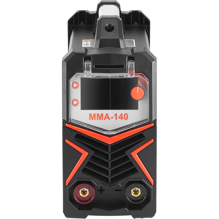 Зварювальний апарат VEVOR TIG 4-в-1 (великий LED-дисплей) DC-Pulse TIG / DC-Pulse MMA / Lift TIG / MMA, інвертор з синергетичним керуванням IGBT, функція гарячого старту, 140А