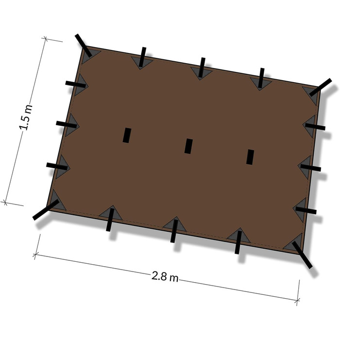 DD Tarp S - Coyote Brown, DD Tarp S - Coyote Brown