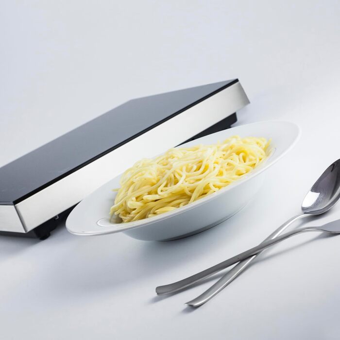 Індукційна варильна поверхня CASO S-Line 2100 мобільна, переможець тесту, точний SmartControl 60-240C, таймер до 180 хв., каструлі до 24 см, 2100 Вт, склокераміка, нержавіюча сталь, чорний одинарний індукційний одинарний