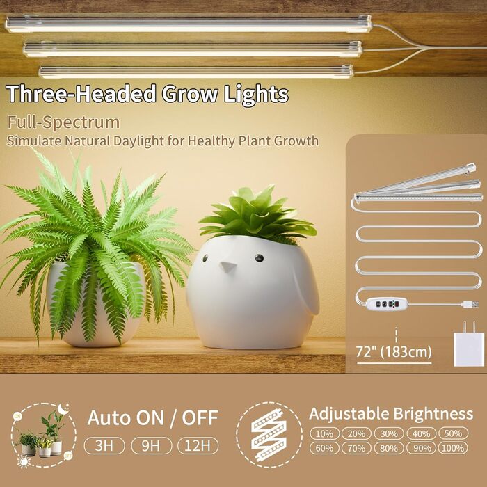 Підставка для рослин з лампою для вирощування - 8-ярусна підставка для квітів 157 см, металева дерев&39яна полиця для рослин - квіткові сходи для приміщень та вулиці - декоративна чорна квіткова полиця для внутрішнього саду, балкону, білого кольору