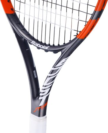 Тенісна ракетка Babolat Aero G 27" 2024 червоно-чорно-біла 270 г L3 NF²-Tech + Aero Modular³ максимальний спін + потужність для середнього рівня офіційний Babolat Франція оригінал