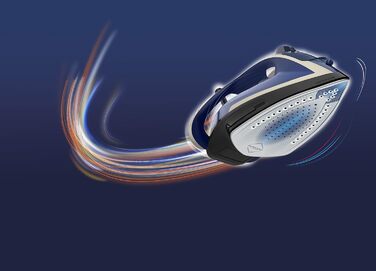 Парова праска Tefal FV6846E1 Ultragliss Plus проти накипу 2800 Вт знімний колектор для накипу 50 г/хв. безперервна подача пари 260