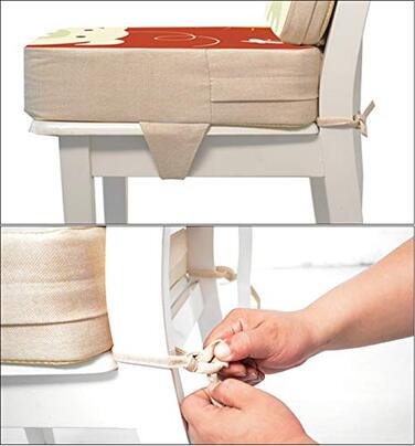 Дитячий бустер сидіння подушка стілець, Fansu Baby портативний сидіння подушка мультфільм дизайн квадратний регульований розбірний