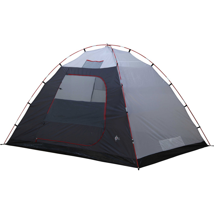 Намет High Peak Tessin 4 Dark Grey/Red (10222)