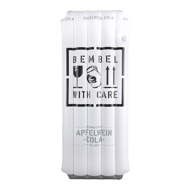 Надувний матрац для басейну - Дизайн банка з яблуком, вином та коли