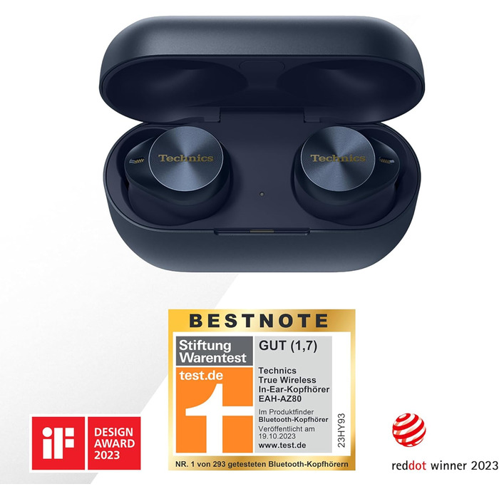 Бездротові навушники з функцією шумозаглушення, Bluetooth, вкладиші, навушники з вбудованим мікрофоном, регульована посадка, до 7