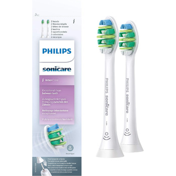 Оригінальна щітка Philips Sonicare InterCare HX9002/10, краща чистка міжзубних проміжків, 2 шт. и