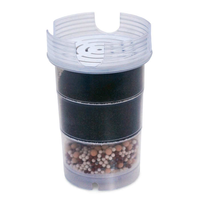 Фільтр для води AcalaQuell стартовий пакет на 1 рік - Wassetto blue - фільтр для води з активованим вугіллям Найвища продуктивність фільтра - багатошаровий Без BPA та BPB ReNaWa - Технологія