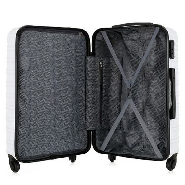 Валіза Semi Line 24' (M) White (T5952-2)