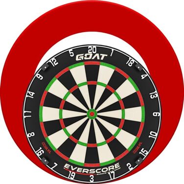 Набір сталевих мішень для дартсу Everscore NXT LVL, включаючи оправу для дротиків приблизно 12 см, професійна сизалева мішень для дартсу з мадагаскарського синього кольору