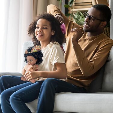 Африканська лялька для дітей Fashion Play Doll Kids Girls, 2you Black Doll 10 Inch Baby Doll