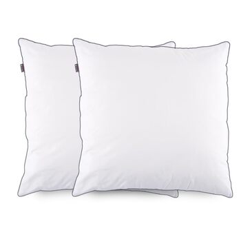 Подушки KALIOPE на блискавці 80 x 80 см, 2 шт. Гіпоалергенні подушки для сну Подушки для сну на боці Подушки для сну Готельної якості 2x80x80 із блискавкою