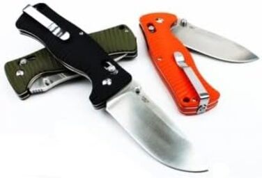 Ніж Ganzo G720 Колір рукоятки чорний - Довжина клинка 9 см - Механізм замикання G-Lock - Сталь клинка нержавіюча сталь 440C