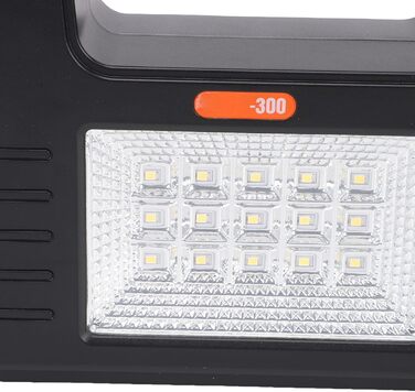 Сонячний кемпінговий ліхтар TOPINCN, портативний сонячний генератор з яскравою фарою та сонячною панеллю, для екстреного використання під час кемпінгу на свіжому повітрі