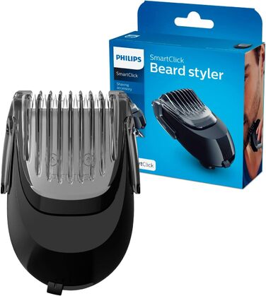 Насадка для укладання бороди Philips Clip-On RQ111/60 чорного кольору