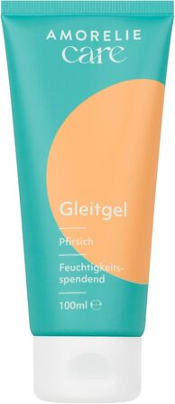 Лубрикант AMORELIE Care, зі смаком персика, 100 мл