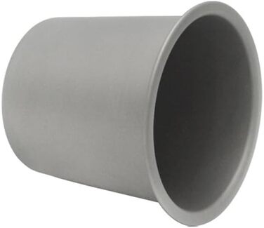 Металева туристична кружка, легка титанова склянка для пива, 220 мл, безшовний дизайн, портативна для подорожей на природі (8 шт.)