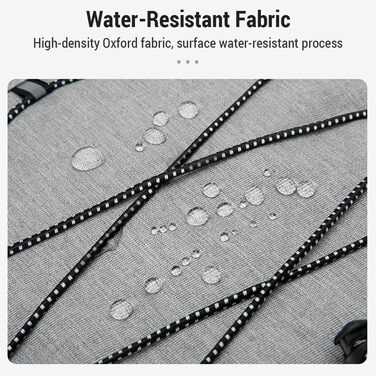 Рюкзак-холодильник Tourit, кемпінговий рюкзак-холодильник з відділенням для обіду, утеплений, водовідштовхувальний, для чоловіків/жінок, пікніків, подорожей, спорту, велика місткість, легкий, водонепроникна підкладка, сірий