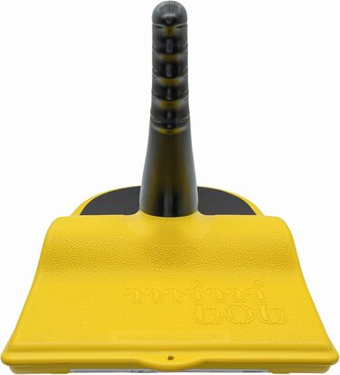 Дитяча пластикова шапка на зиму жовта