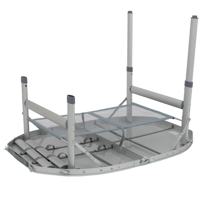 Стіл Bo-Camp Premium Oval 100x70 cm Grey (1404424)