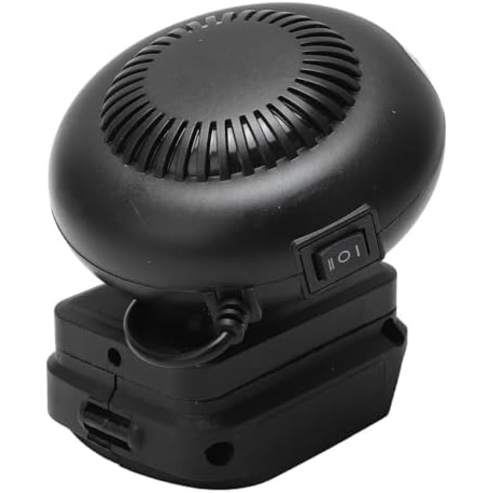 Обігрівач на батарейках, 170 Вт для приміщень з 2 температурними режимами, міні-персональний обігрівач, сумісний з літій-іонними акумуляторами 18 В BL1815 BL1820 BL1530