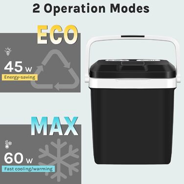 Для охолодження і збереження тепла, Кемпінговий холодильник для автомобіля і розетки з USB, Термобокс, Cool Box Small для вантажів