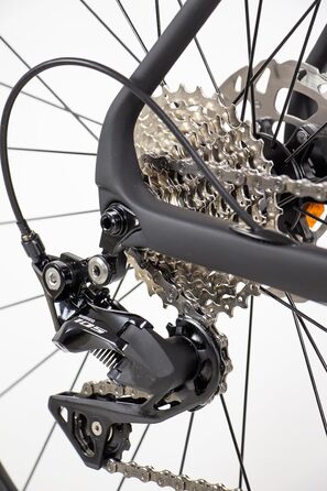 Велосипед Head Unisex I-Speed Team для дорослих, матовий чорний/жовтий, 54