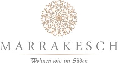 Пуф-табурет MARRAKESCH з бавовни, включаючи наповнювач, кругла підлогова подушка ø 50 см як східний декор (бежевий - білий)