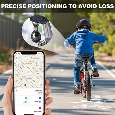 Уп AirTag Pendant PU Leather - Стійкий до подряпин чохол для брелока AirTag з оригінальними кнопками - Захисний чохол для Air Tag