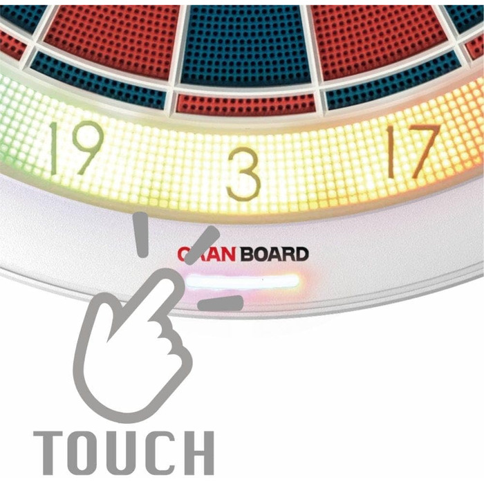 Дошка для розваг GranBoard 132, турнірні розміри, чорний, білий, червоний, зелений