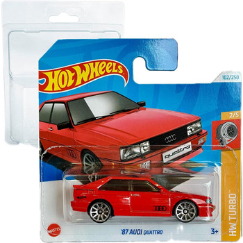 Захисна картка Frikimonkey, 87 Audi Quattro HW Turbo 2/5 (102/250) HRY64 Red 2024