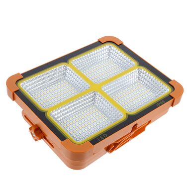 Портативний сонячний світлодіодний робочий ліхтар Housoutil з магнітною основою, вибухобезпечний компактний, для кемпінгу, риболовлі та використання на свіжому повітрі