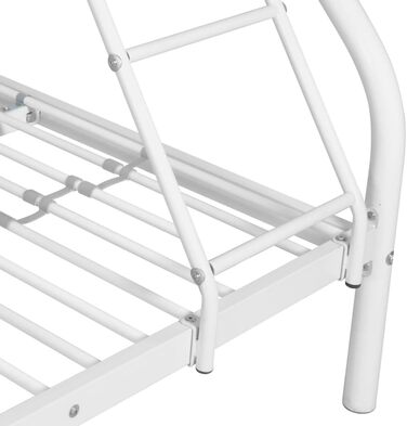 Цей товар - Двоярусне дитяче ліжко, метал, білий, 140 x 200/90 x 200 см, красиве