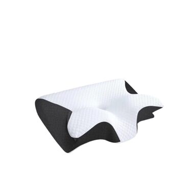 Ергономічна подушка для шиї SWZEC DreamSleepz чорного кольору