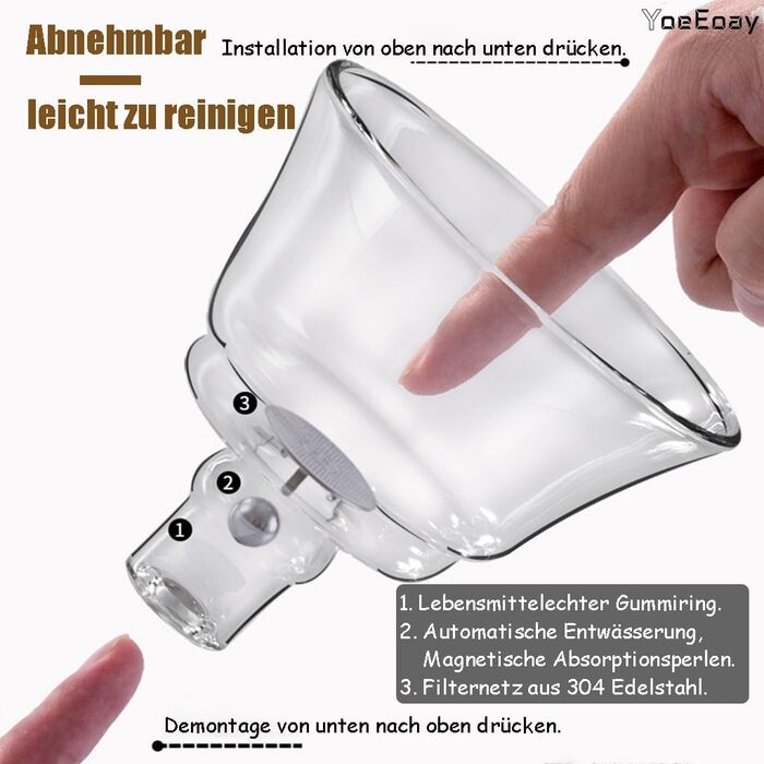 Набір для чаювання Золотий Дракон скляний чайник з магнітним фільтром та склянки, набір для ледачого чаювання в стилі кунг-фу, ідеальний подарунок для поціновувачів чаю