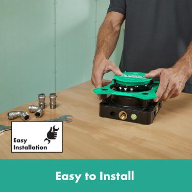 Вбудована частина hansgrohe iBox universal 2 для всіх наборів душових, ванних та термостатів (прихований монтаж) від 2023 року, 01500180