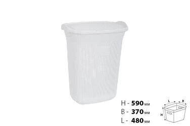 Кошик для білизни VIOLET HOUSE WHITE Віолетта (6481508)