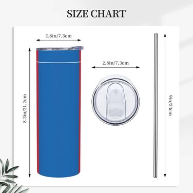 Кухоль з прямою трубочкою, дизайн монгольський прапор, друкований, дорожній кухоль, підходить для кемпінгу, офісу та дому, 590 мл