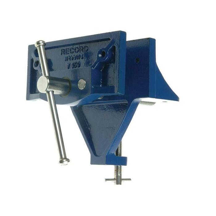 Струбцина верстатна дерев'яна з гвинтовим затискачем 150 мм