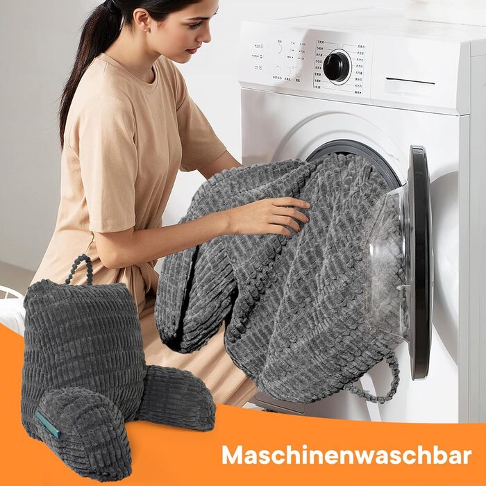 Подушка для читання для ліжка та дивана, подушка для читання зі спинкою для дорослих, подушка для сидіння зі спинкою, опора для спини, що підходить для перегляду телевізора, читання та гри в мобільні телефони в ліжку